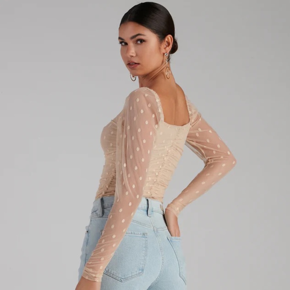 🔴 SOLD 🔴 Windsor Tan bodysuit - Picture 3 of 5